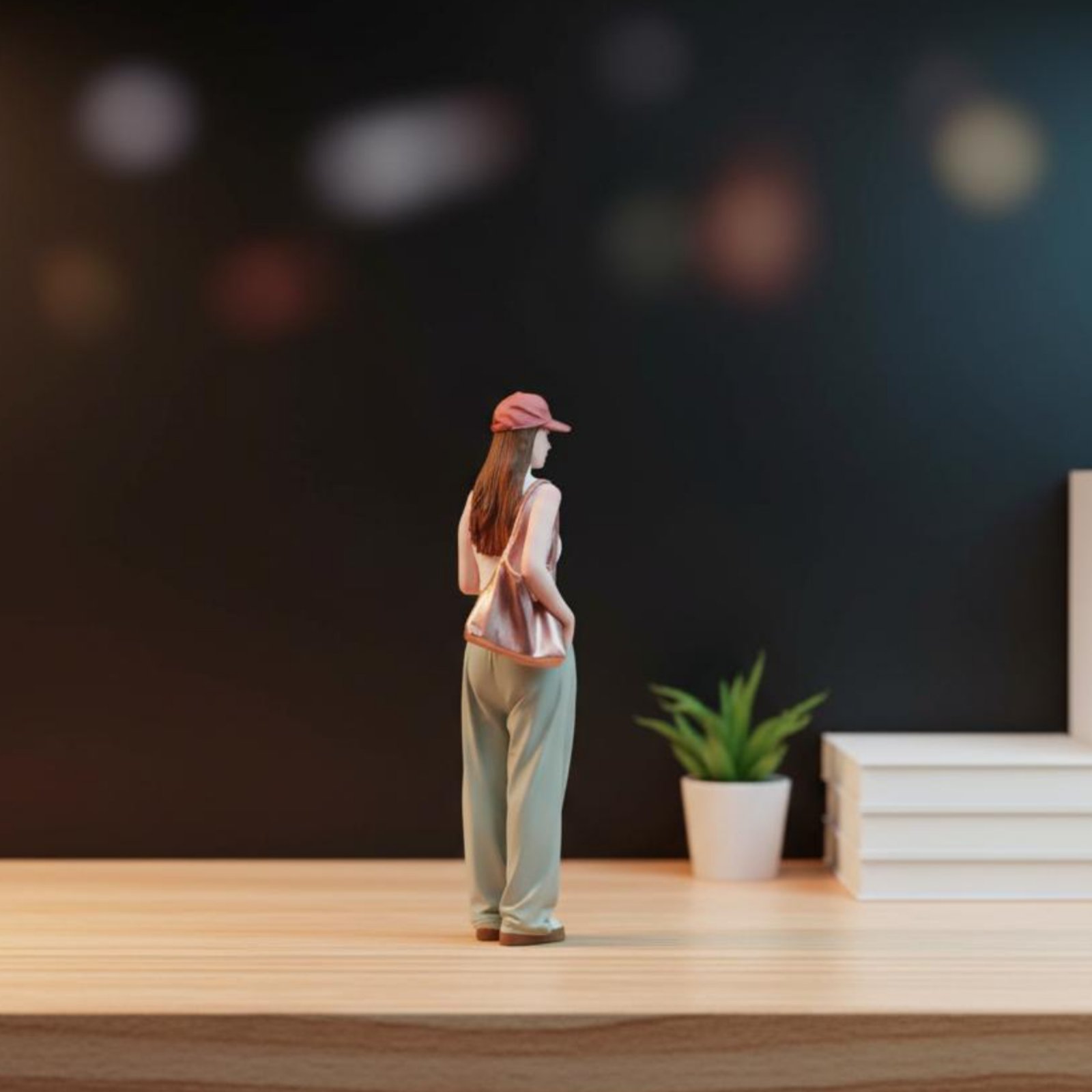 Girl Figure Holding Coffee Col - огляд і ціна Women Fashion Pose