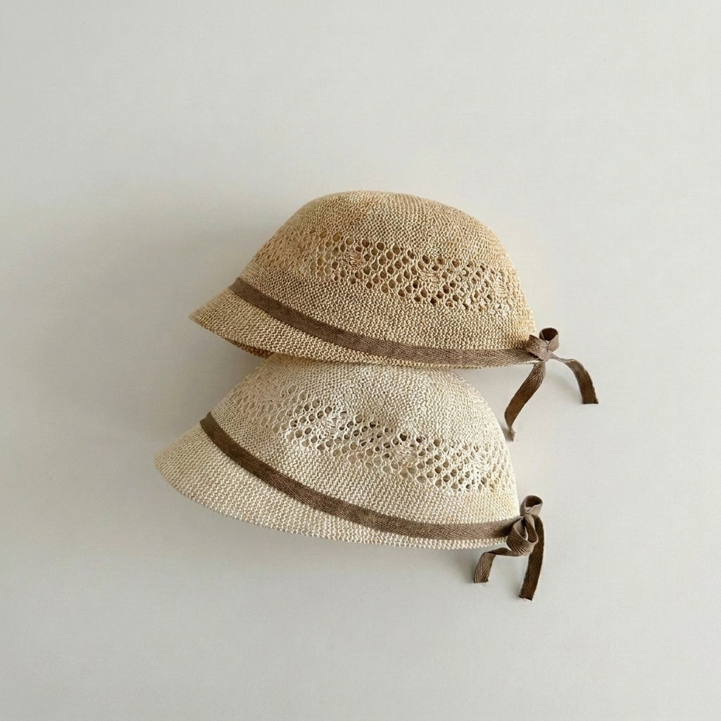 Summer Kids Flat Cap 2-5T Holl - огляд і ціна Straw Hat Summer