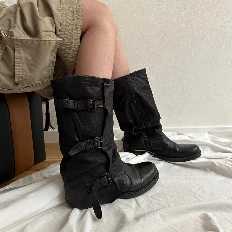 Classic Women Shoes Retro Luxu - огляд і ціна Women'S Fashion Knee High Boots