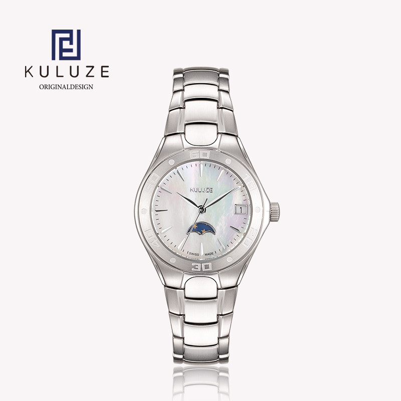 KULUZE Titanium Lady Watch Swi - огляд і ціна Women'S Fashion Digital Watch