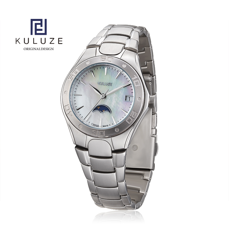KULUZE Titanium Lady Watch Swi - огляд і ціна Women'S Fashion Digital Watch